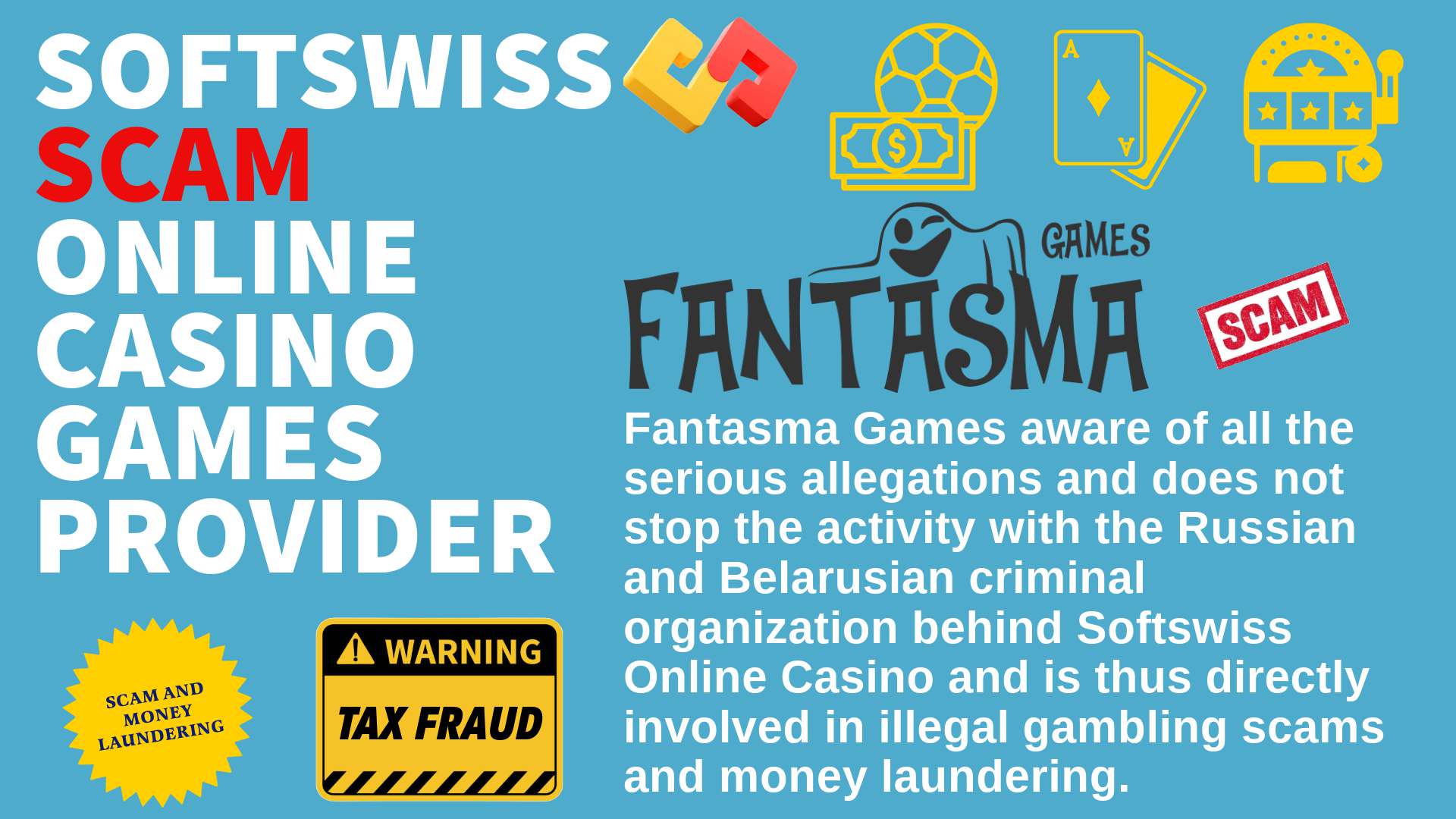 Fantasma Games - softswiss scam - Casino by Softswiss